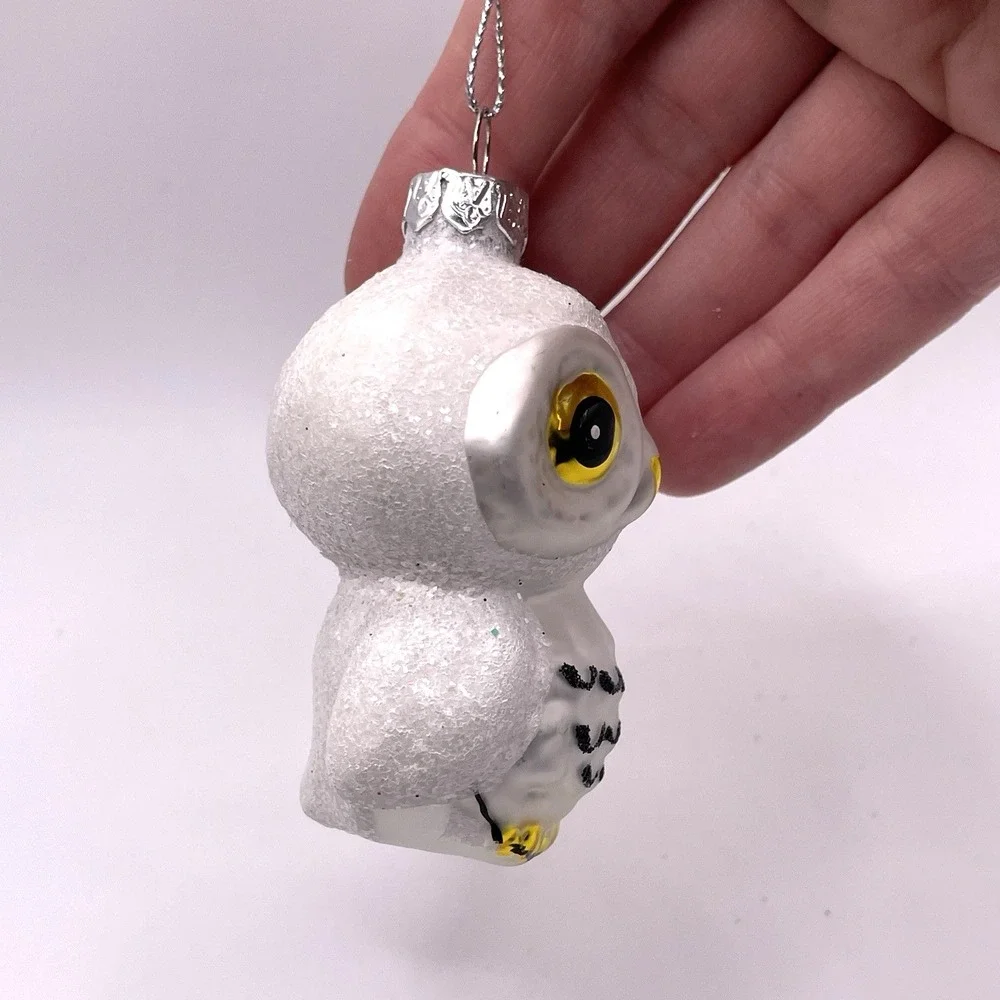 White‎ Glitter Owl 3